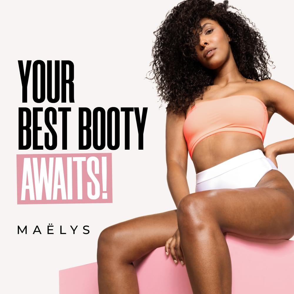 MAËLYS Cosmetics B-TIGHT Leave-On Cellulite Mask - Reduces The Appearance Of Cellulite - Visibly Tightens The Skin In The Butt Area